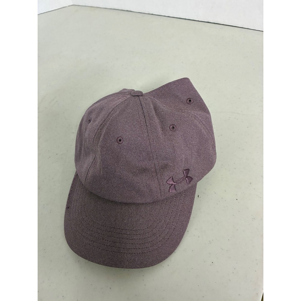 Under Armour Womens Multi-Hair Ponytail Messy Bun Baseball Cap Purple Heather
